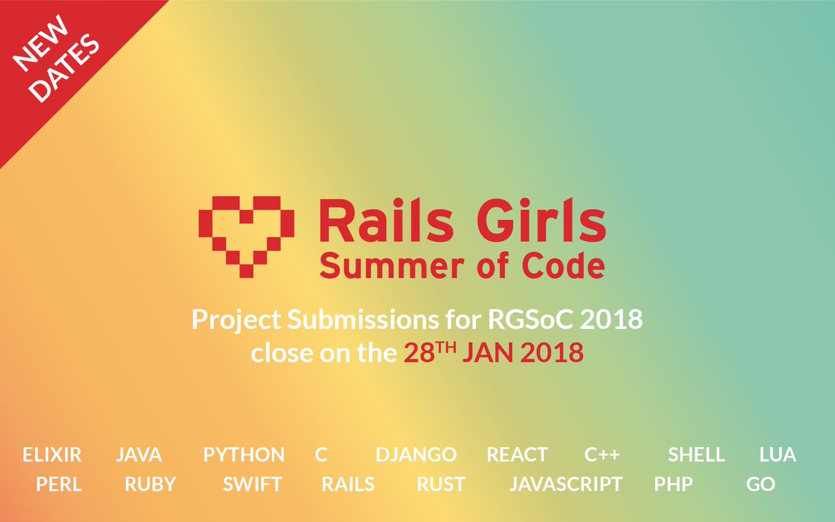 Rails Girls Summer of Code tweet media