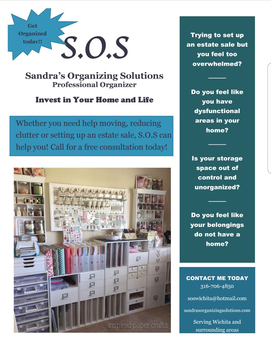 Let us help you get organized!