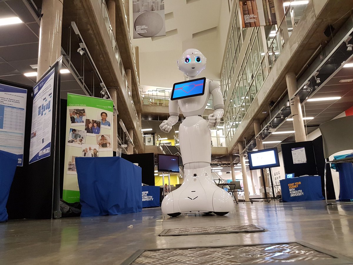 Fitbot is back in action! This time at the DVC Research Festival <a href="/PlymUni/">University of Plymouth</a>
