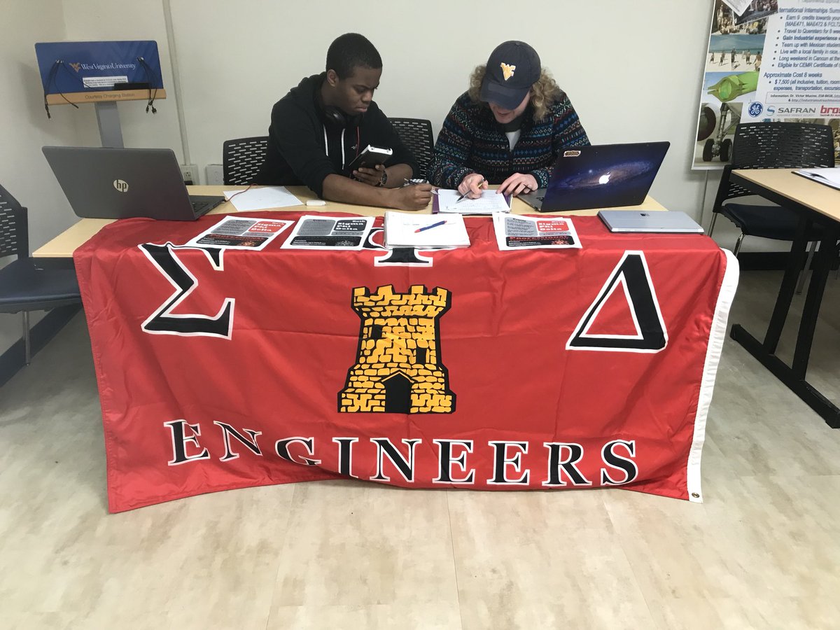 WVU_SPD's tweet photo. Come out to the ESB this week to get more information about rushing! #RushSPD https://t.co/eCCEIUOLFH