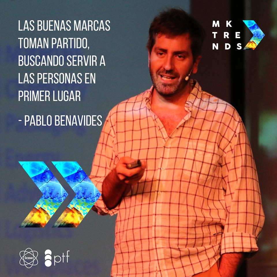 trends_py's tweet photo. Te mostramos una de las charlas de @MKTrendsPy 2017.
Marcá ya las fechas 15 y 16 de marzo y reservá tu lugar para la edición 2018. #DoFuture
Dale click al link para ver el vídeo https://t.co/tLhJBKfDVC
“Es un buen negocio buscar el propósito de las marcas” Pablo Benavides https://t.co/wBgH24HqvD