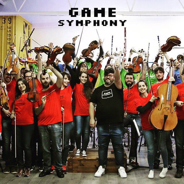 Y este finde hemos presentado a la nueva <a href="/game_symphony/">Game Symphony Orchestra</a> una orquesta dedicada a videojuegos. Muy pronto os contaremos gira y proyectos #insertcoin #gamesymphony