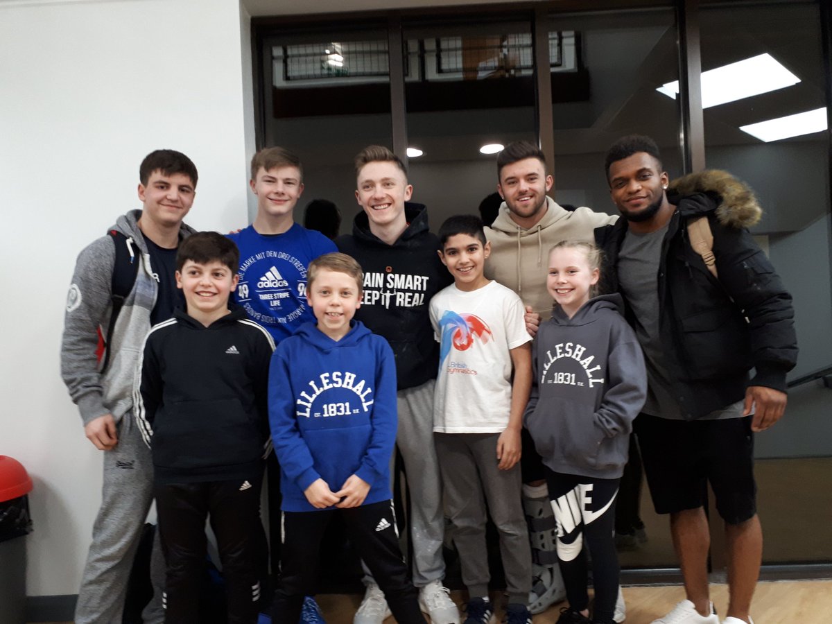 Thank you @GiarnniM <a href="/TullochCourtney/">Courtney Tulloch</a> <a href="/NileMW/">Nile Wilson</a> #TeamGB for inspiring our <a href="/Stokegymnasts/">Stoke gymnastics</a> training <a href="/LilleshallNSC/">Lilleshall NSC</a> <a href="/BritGymnastics/">British Gymnastics</a> - every reason for <a href="/SoTCityCouncil/">Stoke-on-Trent CC</a> to please keep our gym open! #TrainSmart #KeepitReal #KeepOurDreamsReal <a href="/MartinTideswell/">Martin Tideswell</a> <a href="/BBCRadioStoke/">BBC Stoke & Staffordshire</a>  <a href="/ourburslem/">Our Burslem</a> 🥇