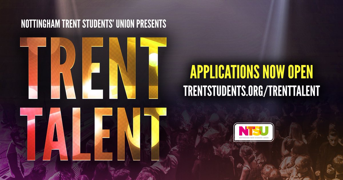 Picture this: 

You apply for Trent Talent, you showcase it to the whole of the university, you win £500 and someone sees your performance signs you and you become a celebrity!

This could happen, but only if you apply NOW: trentstudents.org/trenttalent