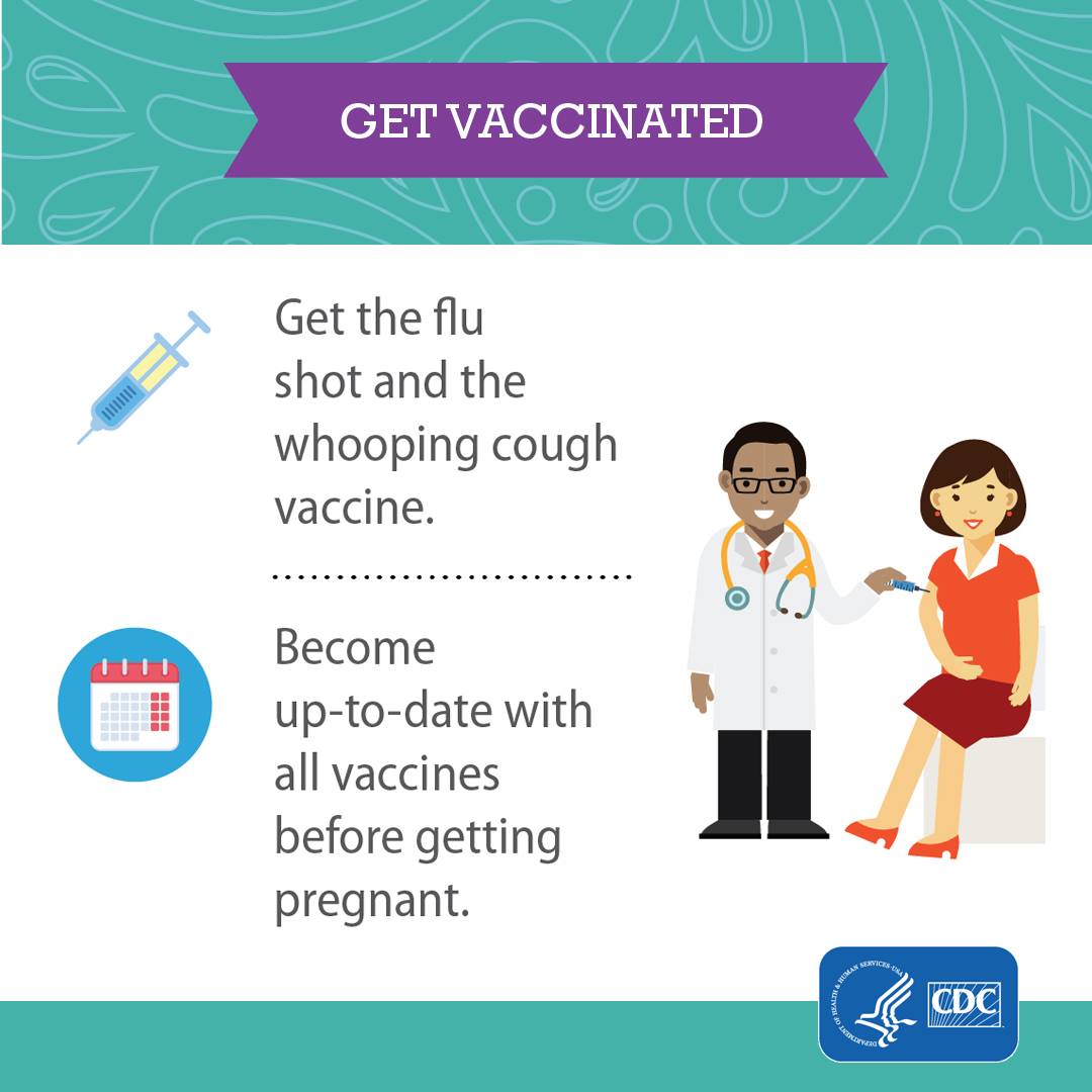 obhg_official's tweet photo. January is National Birth Defects Prevention Month. Check out the graphics below for ways that pregnant women can prevent birth defects. @NBDPN @CDCgov #prevent2protect #vaccinate #preventbirthdefects #birthdefectprevention https://t.co/xnj8eCoBjD