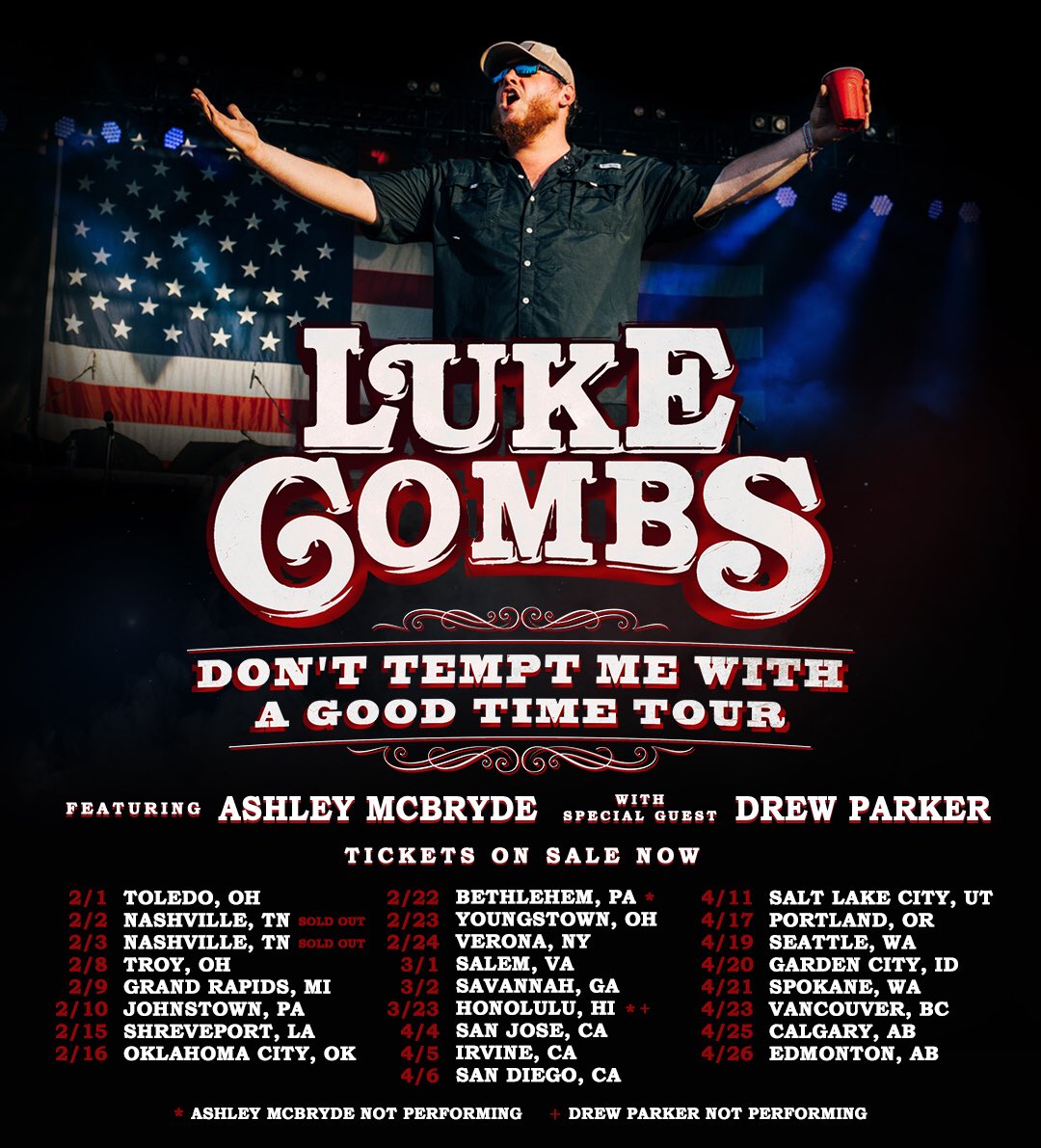 Luke Combs Concert Florida Opening Act