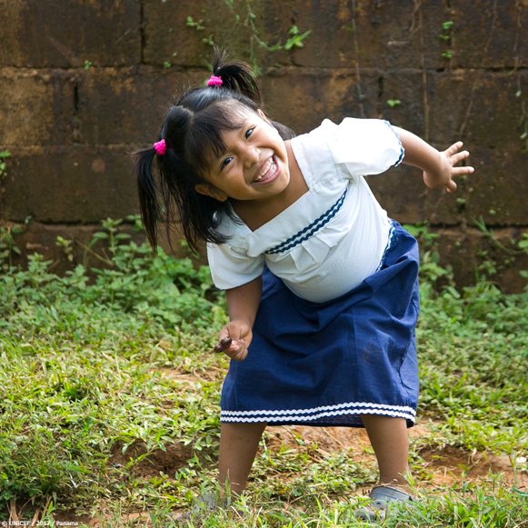 UNICEF's tweet photo. Smile to brighten someone’s day!

#ForEveryChild, happiness. https://t.co/XnqyBiQLZa