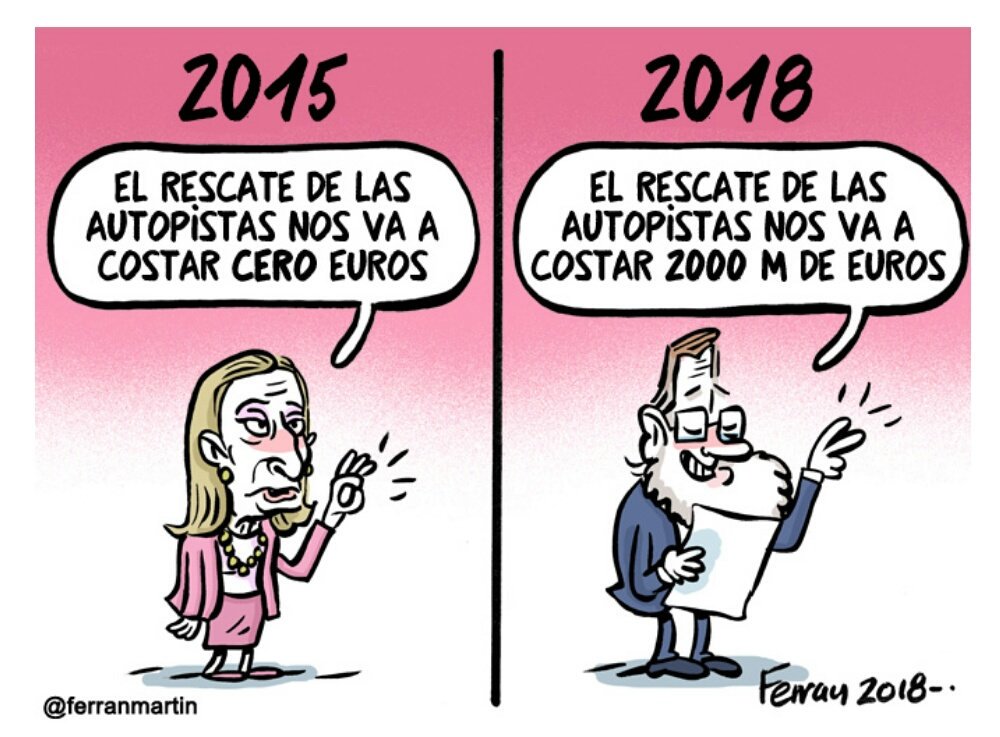 MARIAJ_SALADO's tweet photo. Posverdades de Rajoy y cía #PPFraude #PPoff #PartidoPodrido #ascodepeperos #Viñeta x @ferranmartin #HumoristaDisponible https://t.co/8V3zclt5gb