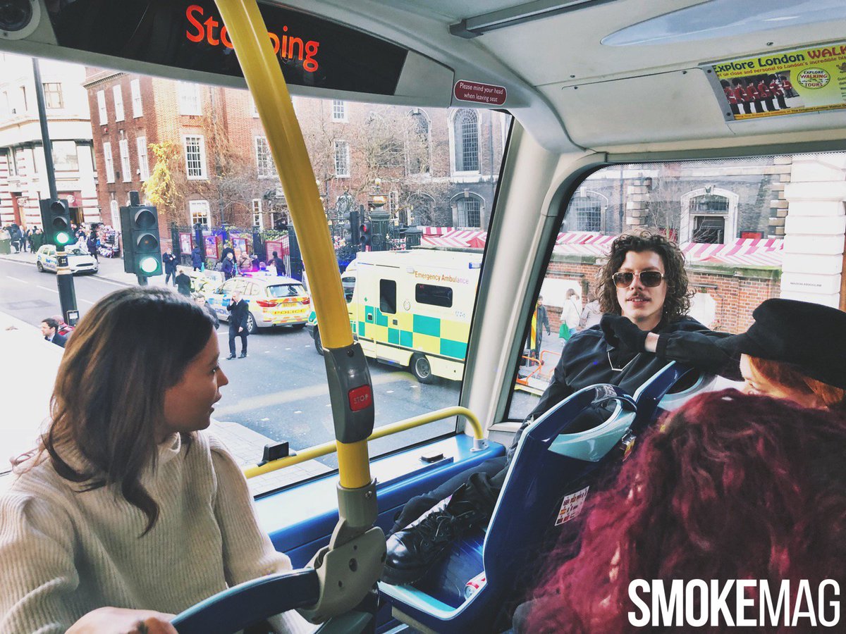 SmokeMag_'s tweet photo. Our editor @MimiPeaceLove an opportunity to interview @pekingduk &amp; @iconapop about their newest single and explore London thanks to @Original_Tour! #smokemag #music https://t.co/q89nP0Y0Ad