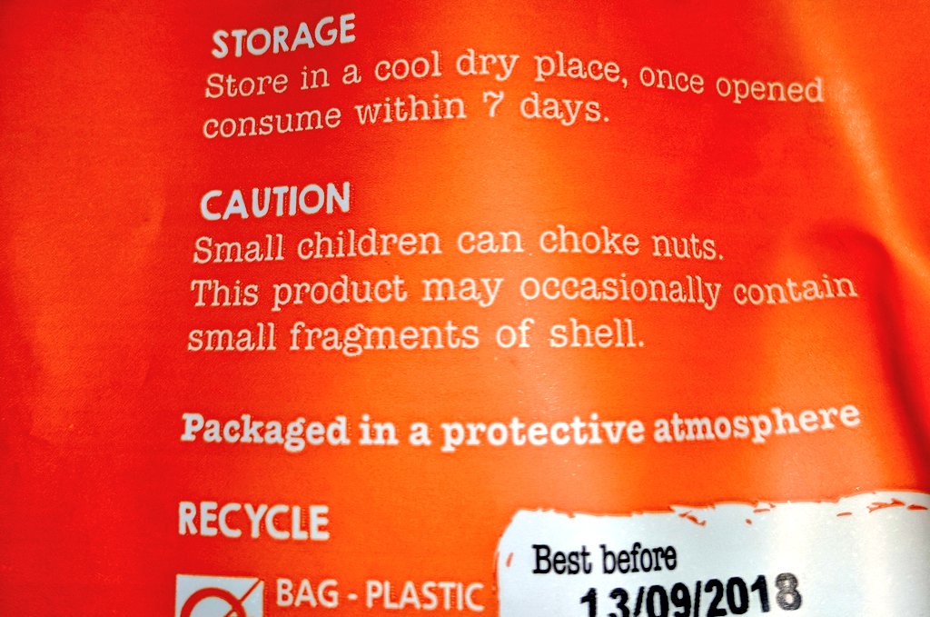 rach_ayre's tweet photo. Congratulations to @asda for the best, worst typo I've seen on a product in a very long time.
Always get more than one person to proofread packaging content before it goes to print, guys.
#AsdaFail #WholeAlmonds @AsdaServiceTeam https://t.co/fyQwwZTZm1
