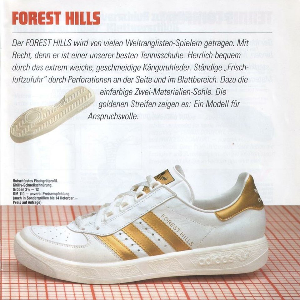 adidas forest hills vintage