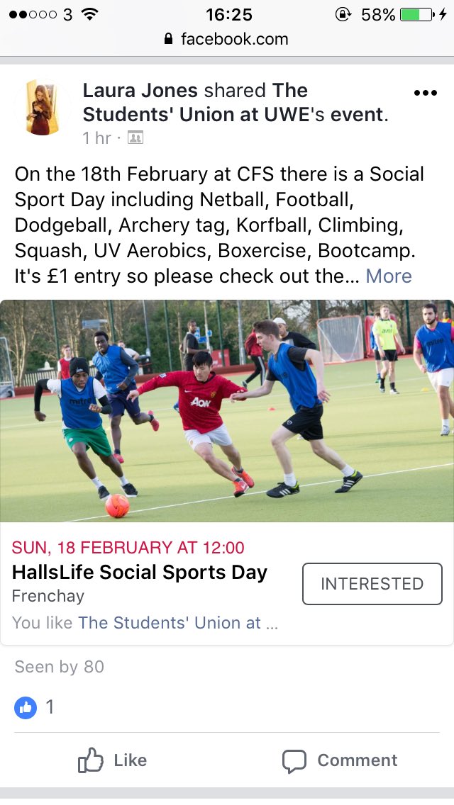 18th Feb at UWE, put it in your dairies and come and join our social sport day, only £1 entry and a whole host of different sports, but obviously you want to come to Netball 🏐🏀⚽️