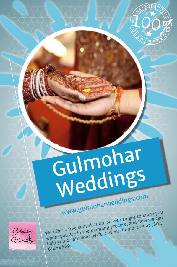 You can count on Gulmohar Weddings to be calm, loving, hands-on and, most importantly, professional throughout your entire planning process. gulmoharweddings.com #EnentPlanner #WeddingPlanner