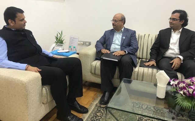 Hon'ble #Maharashtra CM Shri <a href="/Dev_Fadnavis/">Devendra Fadnavis</a> receives <a href="/Frost_Sullivan/">Frost & Sullivan</a>'s 2017 "Growth Innovation Leadership Index for #EconomicDevelopment in India” Award recognizing Maharashtra as #1 State in overall economic development <a href="/CMOMaharashtra/">CMO Maharashtra</a> <a href="/aroopzutshi/">Aroop Zutshi</a> bit.ly/2G4bAV0