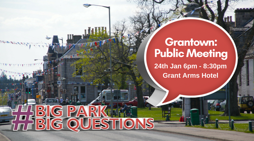 cairngormsnews's tweet image. Join us in #Grantown on Wednesday 24 Jan for a #BigParkBigQuestions drop-in session from 6pm and round table discussion from 7.30pm at the @GrantArmsHotel #AskUs all your #MainIssuesReport questions before you make your #consultation submission