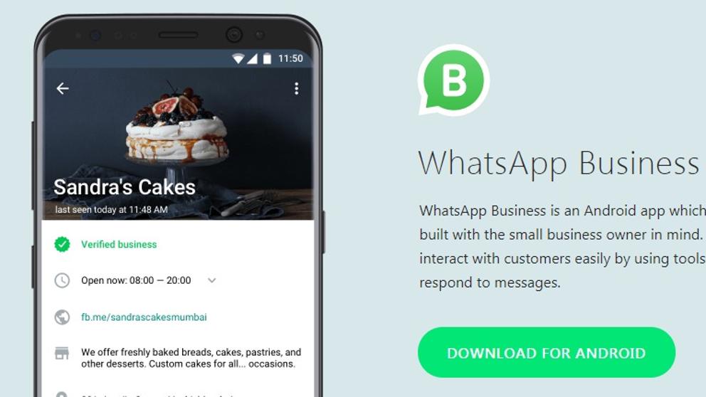 WebSfs's tweet photo. La nueva aplicación de #Whatsapp para #empresas, #WhatsAppBusiness ,  ya ha sido lanzada. Se prevee un futuro prometedor como como herramienta de rápida comunicación entre las empresas y los usuarios o clientes. #webdev #innovacion #android #webdesign #webtools #comunicationtools https://t.co/e0WwuyW7jl