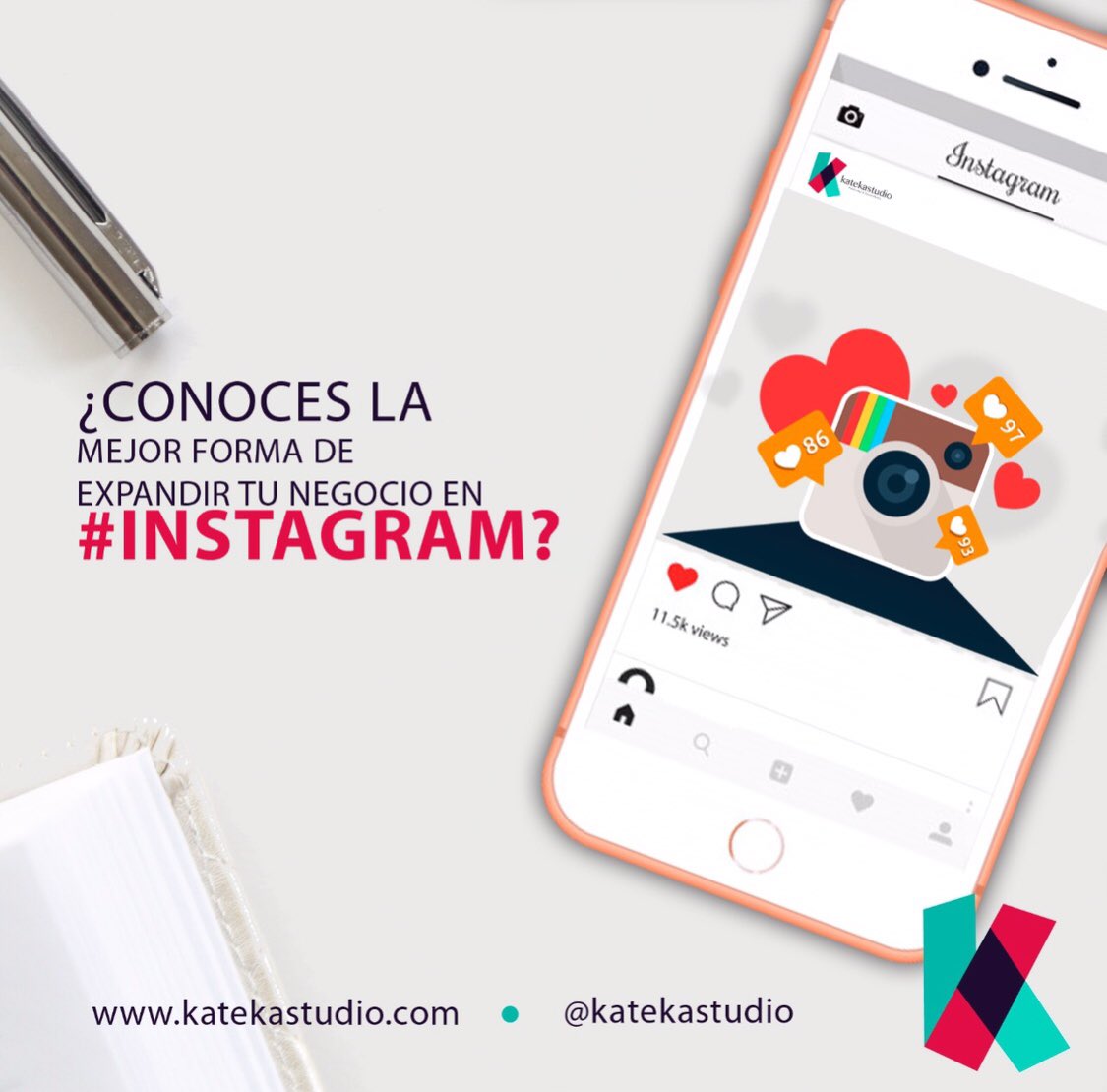 KatekaStudio's tweet image. Atrae y fideliza tus seguidores y clientes.

✔Aumentamos el compromiso con tu marca;
✔Interactuamos diariamente con tu público objetivo;
✔Obtenemos seguidores de Perfiles Concurrentes;
✔Damos a conocer tu empresa con los anuncios;

#AgenciaDigital #CommunityManager