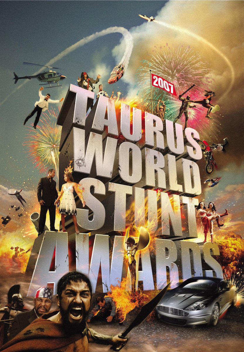 TaurusStunts's tweet image. A spectacular piece of artwork for our 2007 event #stunts #taurusworldstunts