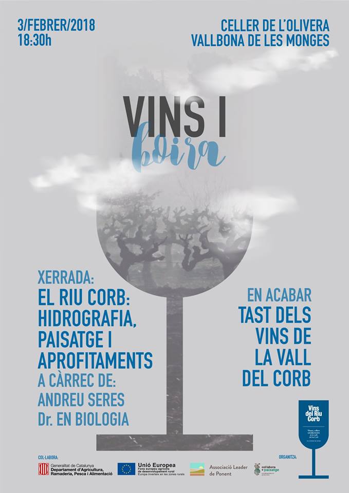 Iniciem cicle d'activitats als cellers de la #ValldelCorb! Comencem amb el #VinsiBoira! DISS 3 FEBRER / 18.30H / CELLER DE L'<a href="/olivera_coop/">L'Olivera</a>