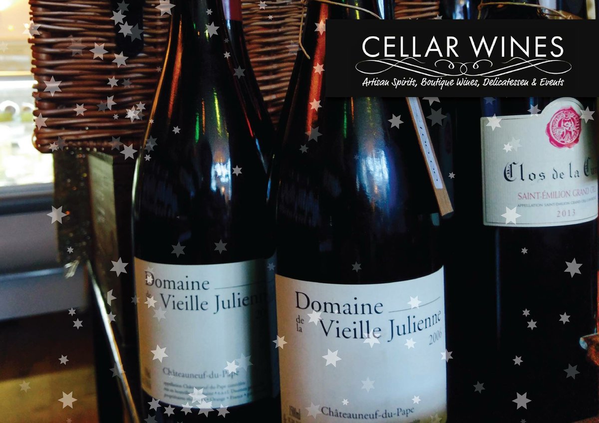 cellar_wines's tweet photo. Dom Vielle-Julienne Chateauneuf du Pape: a wine this good needs to be savoured and enjoyed on a special occasion.

#cellarwines #ripley #surrey #wine #wineandcheese #surreylife #surreychat https://t.co/vL8pkOzwJt