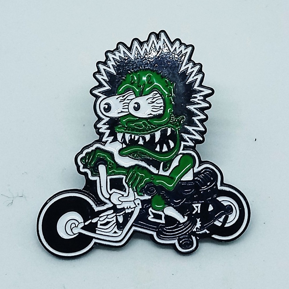 Rad new pins for The Voodoo Glow Skulls latest tour we did!