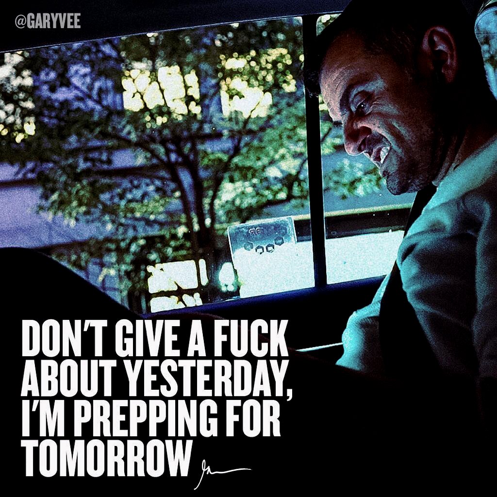 DonaldLesterJr's tweet image. Repost from @garyvee

Too many caught up in what they did or didn't do, who gives a shit, talk to me about today and tomorrow. Winners are settling and losers are dwelling .. all-timers are focused 💪🏽
