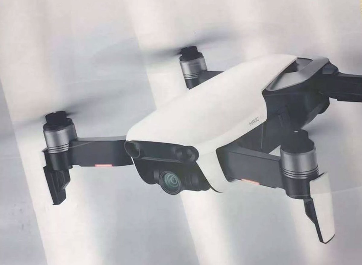 The new #DJI #Mavic Air drone leaked ahead of the official announcement:

photorumors.com/2018/01/22/the… #MavicAir