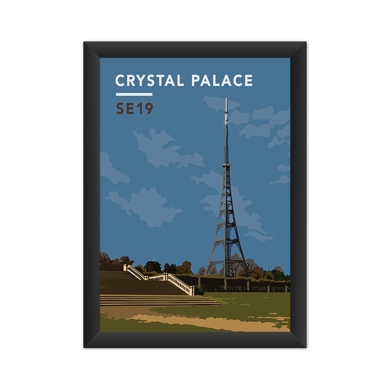 Crystal Palace Transmitting Station SE19 - Giclée Art Print 🙌 
shop.southlondonclub.co.uk/collections/pr…
#SE19 👀