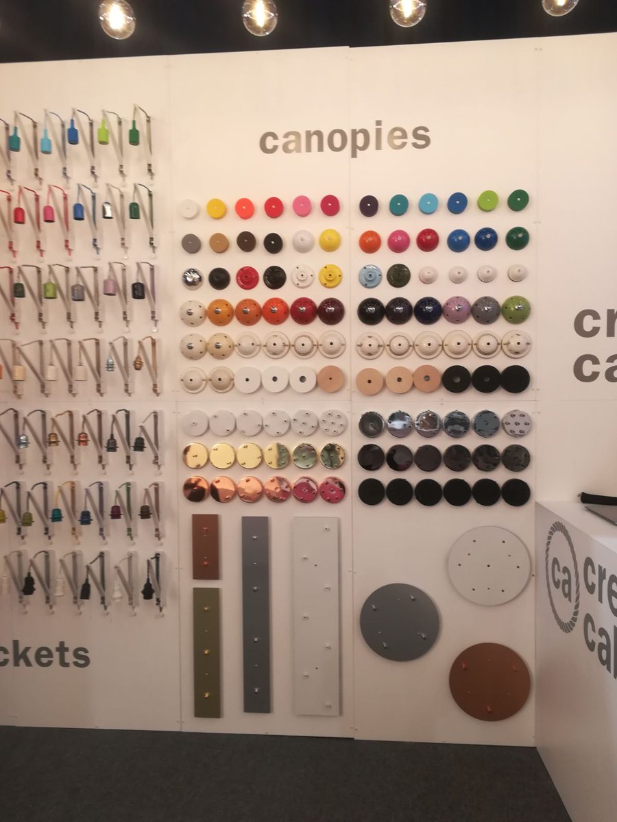 Just one day left to visit us at <a href="/MaisonObjet/">MAISON&OBJET</a>, in #Paris! 🇫🇷

We'll be here for you all until tomorrow ➡ Stand N25 Hall 6!

#CreativeCables #BeCreative | #MO18