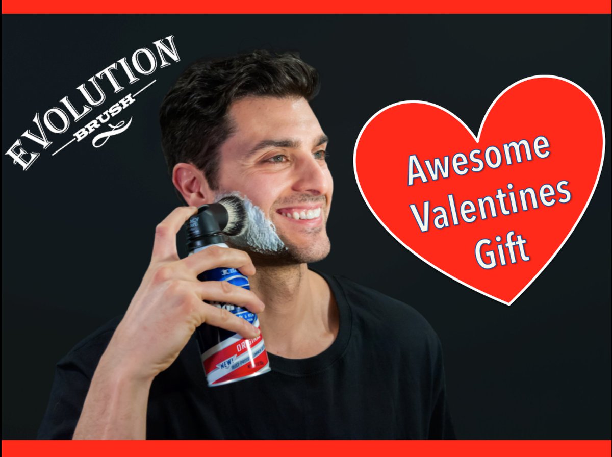 Make this valentines a great one.   Give the gift of a better shave.  The Evolution Brush will give the cleanest closet shave. Find our Amazon page or our website legacyshave.com #evolutionbrush #ValentinesDay #awesomegift