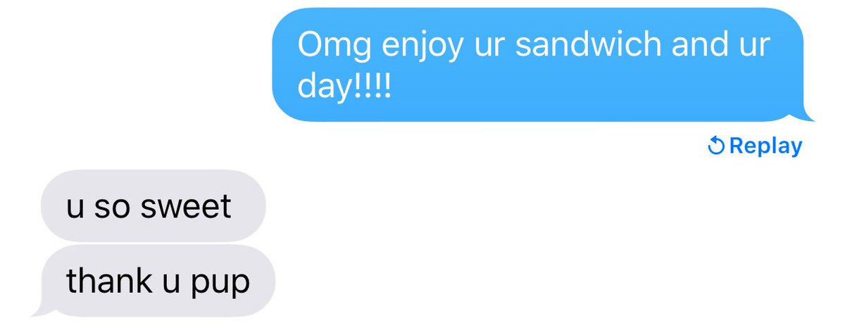 andandy's tweet image. I really am a pup, and someone finally noticed. Lmao