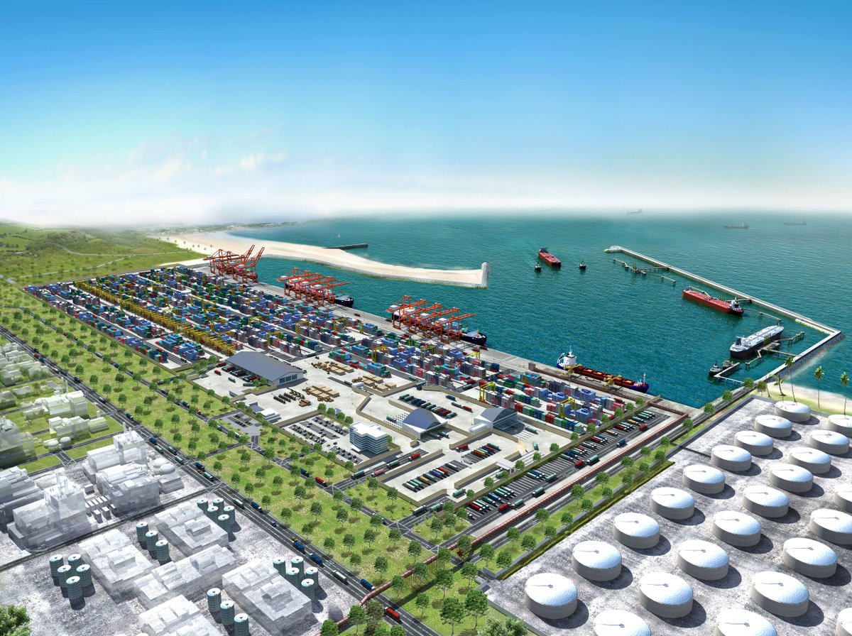 China financiará con US$ 1.000 un puerto de aguas profundas en Nigeria