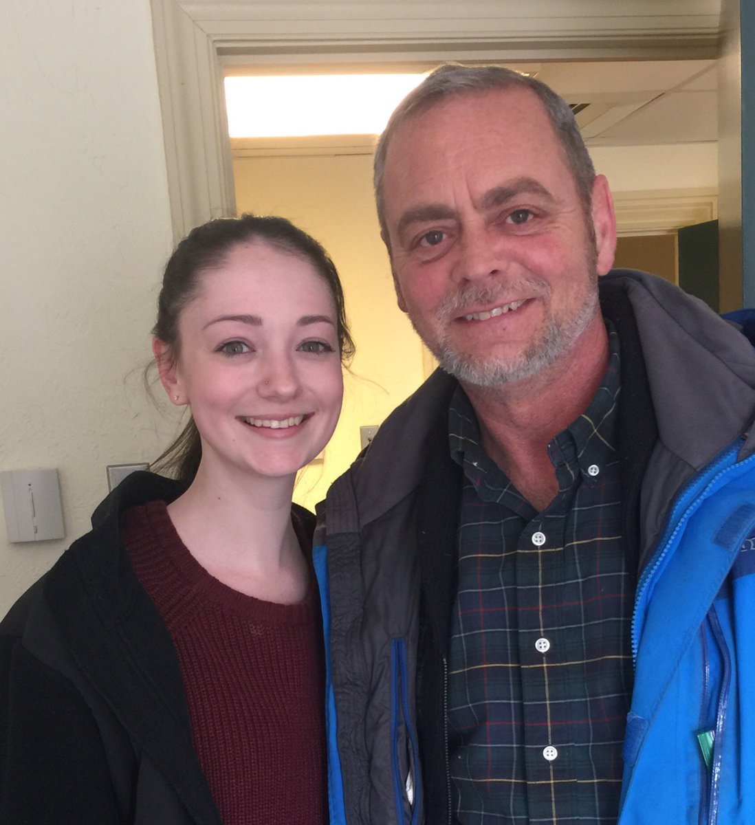 REricRuth's tweet photo. Lucky today to be “job shadowed” by an amazing UD senior Katie! #UDJobShadow @UDcareers https://t.co/n9ImvvQNYA