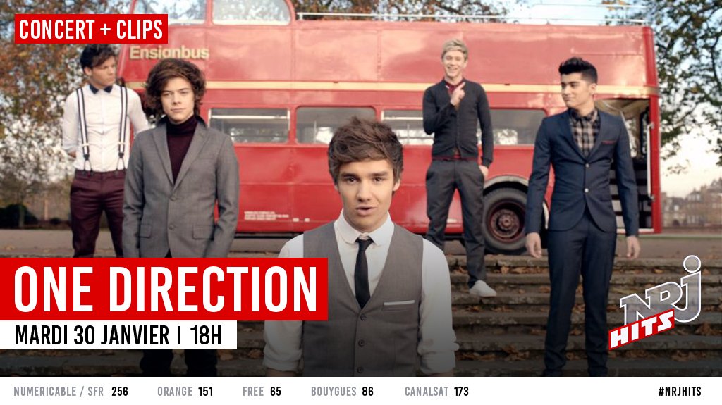 nrjhitslachaine's tweet photo. #NRJHits
🖊️ Directioners, avez-vous bien noté ?
🇬🇧 Mardi 30 janvier à 18h, grande soirée One Direction de + de 3h
🔥 Concert San Siro + clips 1D + clips solo https://t.co/B1xkVABVSJ