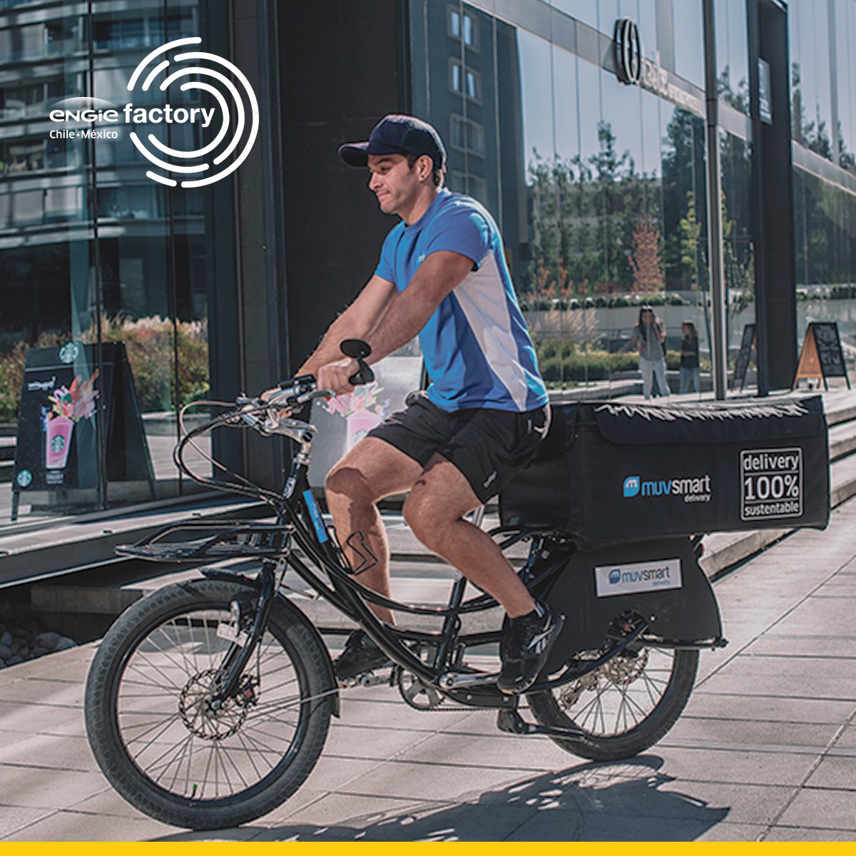 EngieFactoryMX's tweet photo. ¡Llegamos pedaleando, para invertir en #startups sustentables! Conócenos. #ENGIEFactory https://t.co/NCd0ZCpMu9