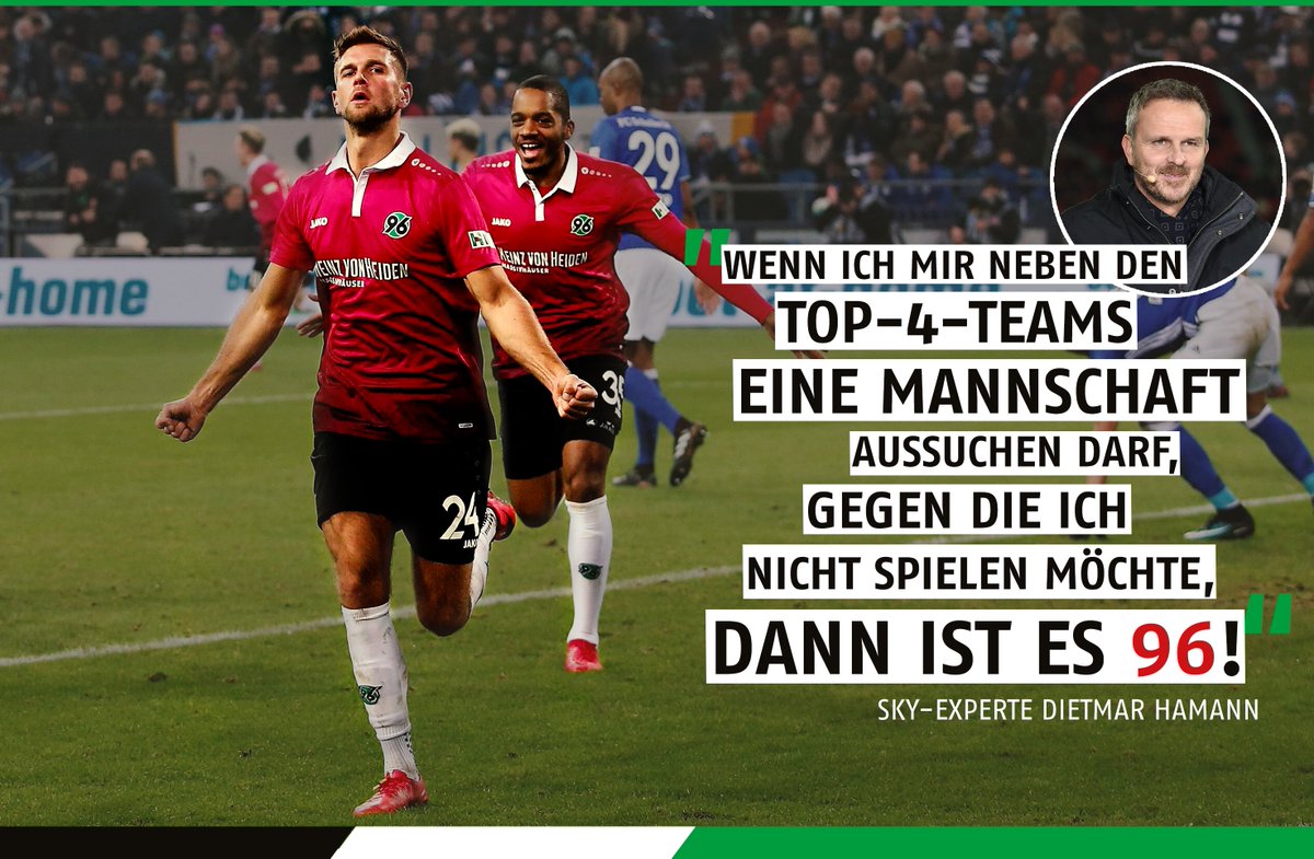 Schön, dass Fußballdeutschland langsam merkt, dass Spiele gegen #H96 nicht unbedingt vergnügungssteuerpflichtig sind! 😉 #S04H96 #NiemalsAllein ⚫⚪💚