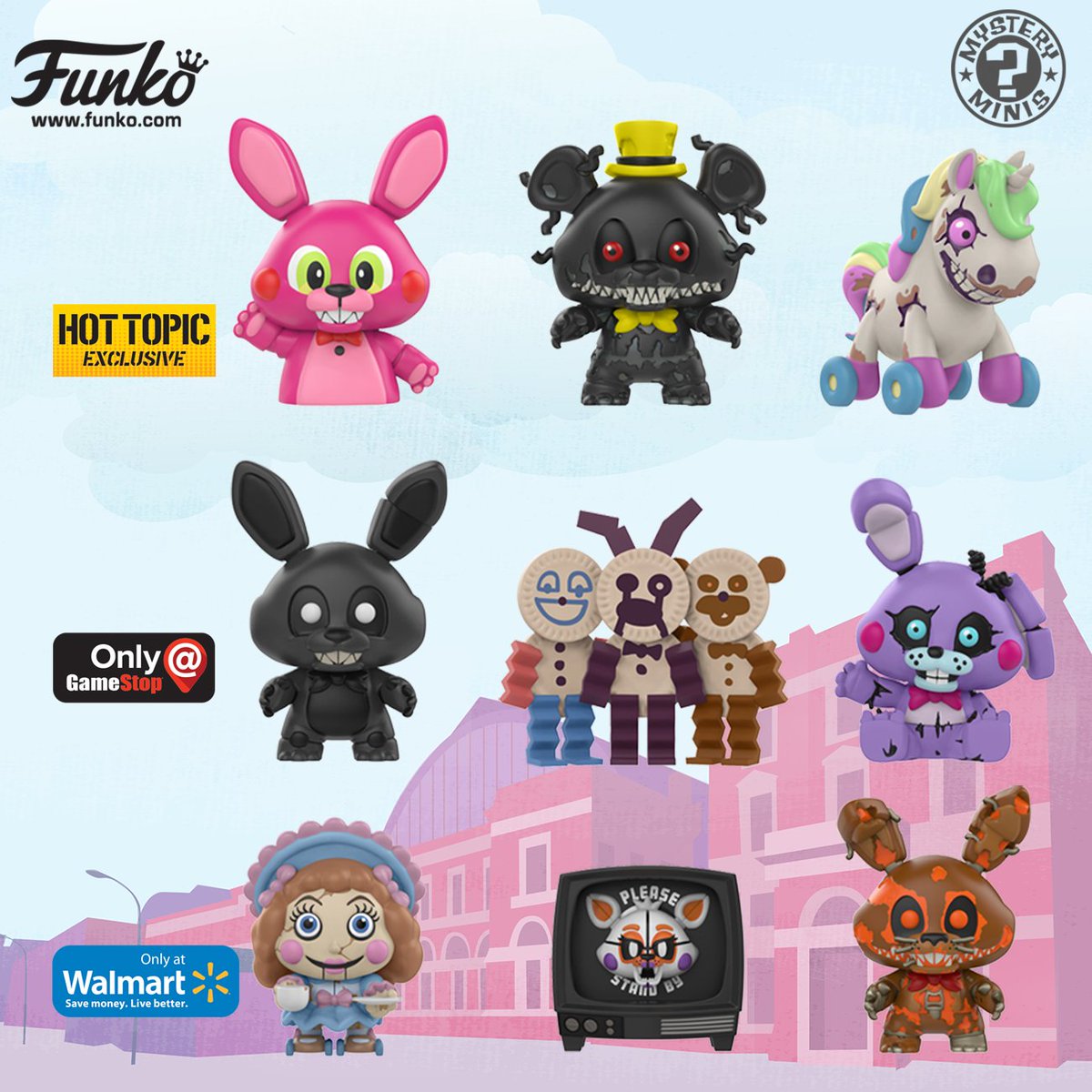 fnaf mystery minis series 3