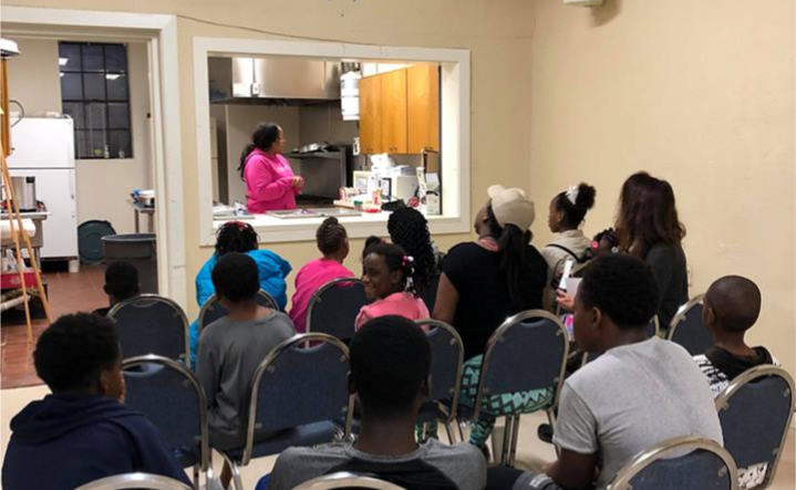ThatsMyChild's tweet photo. Cooking with That's My Child, Culinary Arts Class! https://t.co/topiwTBD8X