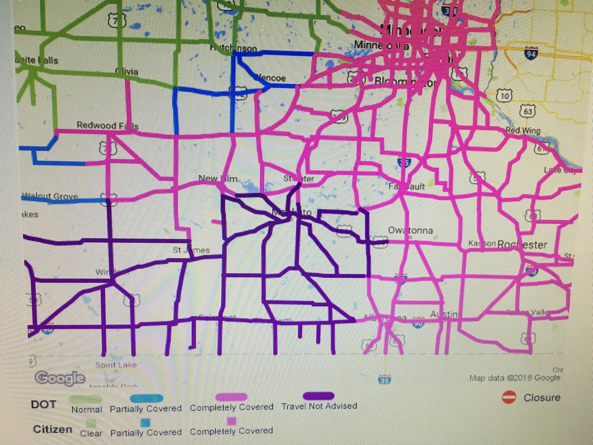 Not a fun day in Southern Mn!