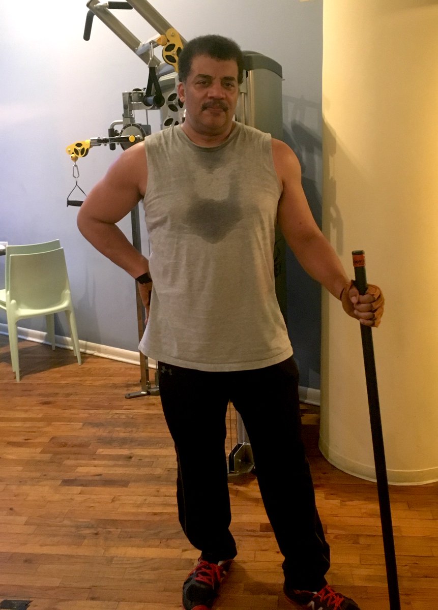 Getting into shape for Cosmos.  By my measure, 6’2” and 260 lbs this morning. Leaving me to wonder what height & weight the White House physician would assign me.