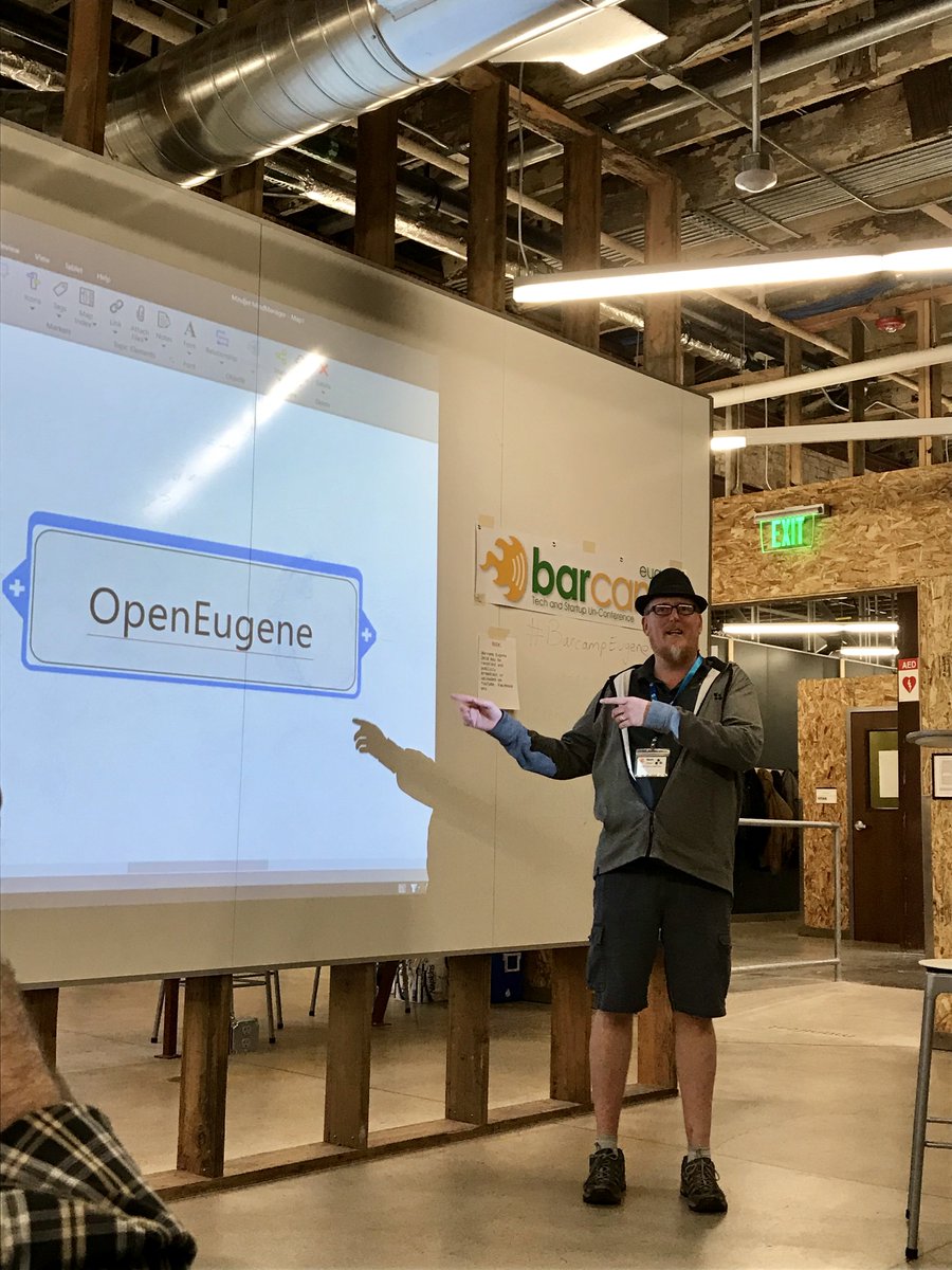 hpdevelopers's tweet image. Thoroughly enjoyed sponsoring and participating in @BarCampEugene last weekend with @EugTech at @eugenerain - complete with after-party at @thebarnlight #BarCampEugene #techtalk #BarCamp
