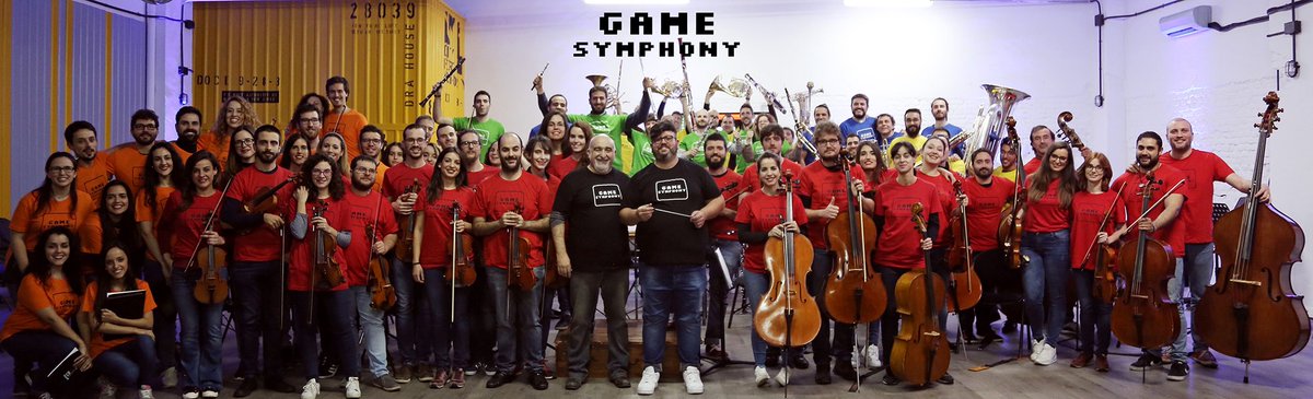 La primera foto oficial de <a href="/game_symphony/">Game Symphony Orchestra</a> !!!!! Un placer contar con estos grandísimos músicos, cantantes, y un batería!!! Con <a href="/chemariB/">Chemari</a> <a href="/CesarBelda/">Cesar Belda 🔻🏳️‍🌈 🇵🇸</a> <a href="/CreativesCb/">CB Creatives</a> en #drahouse