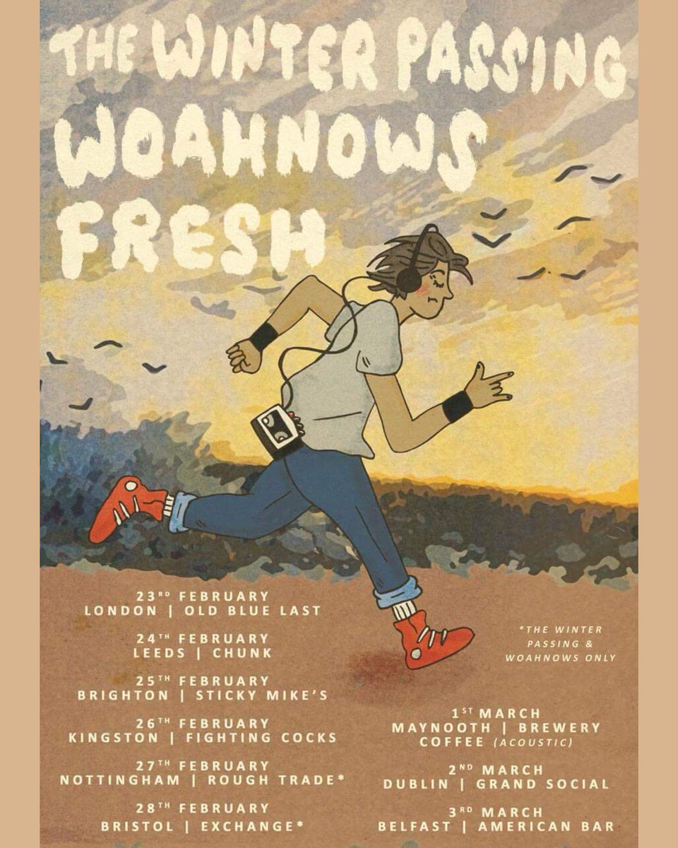 Hey UK &amp; Ireland! See you next month on tour with <a href="/Woahnows/">WOAHNOWS</a> &amp; <a href="/freshpunks/">Fresh</a> | see you at a show if we’re hitting up your area!