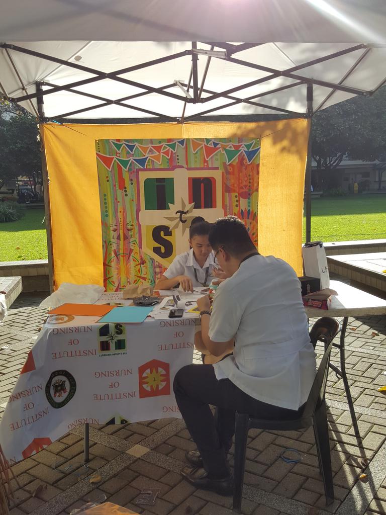 OfficialNurSoc's tweet photo. Happening now: Preparation
#DedicationBooth
#Especially4U https://t.co/Oc4YirxIAy