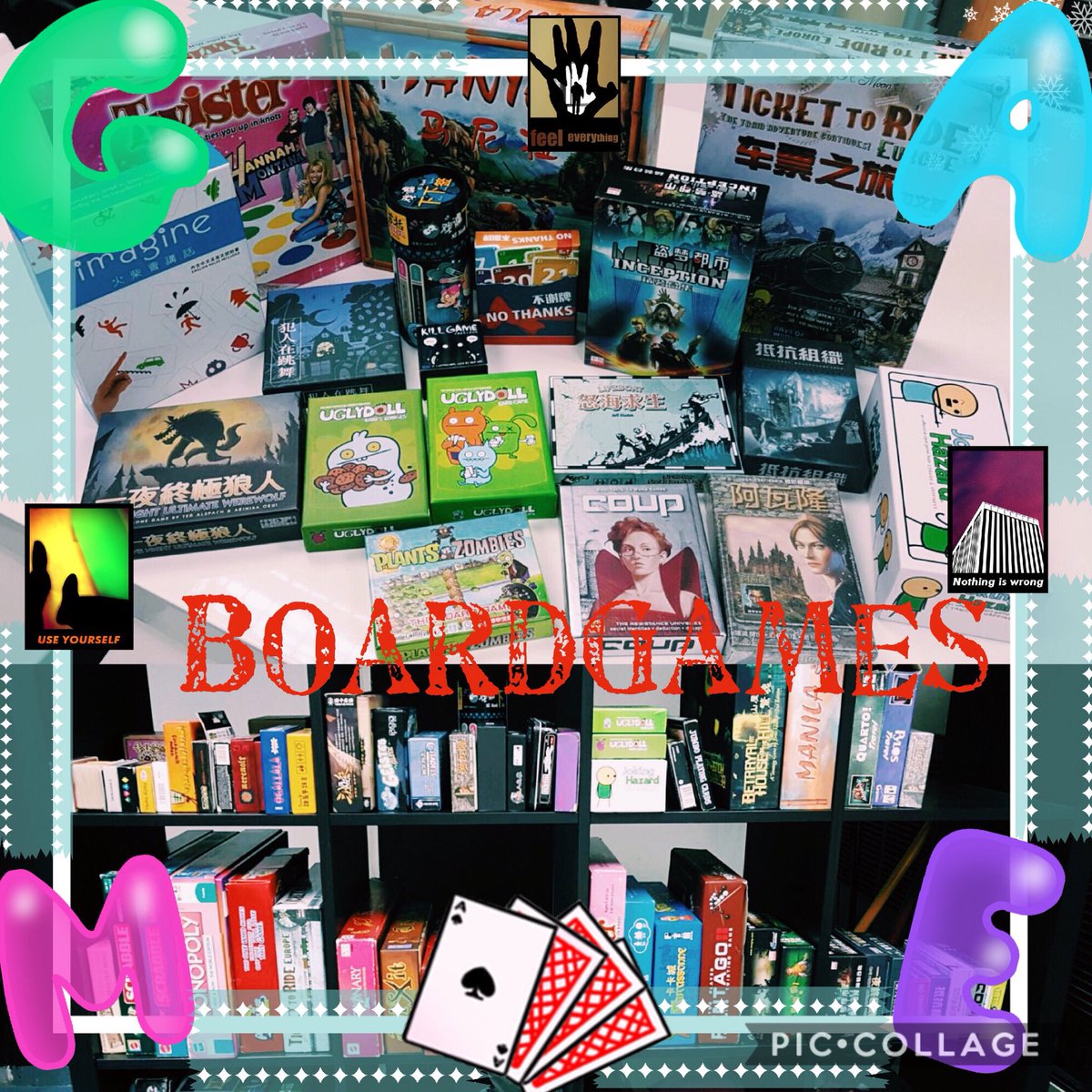 PartyLogin's tweet image. Variety of boardgames. #partyroom #party #boardgames #funparty #funtime #laichikok #hongkong