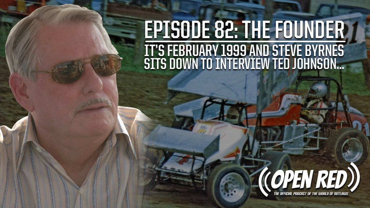 WorldofOutlaws's tweet image. Hear the story of the Outlaws from the man himself, founder Ted Johnson, this week on #OpenRed! The interview features a special appearance by Steve Byrnes! Listen free anytime! #WoOCraftSCS

iTunes: itunes.apple.com/us/podcast/ope…
Site: woosprint.com/news/open-red-…