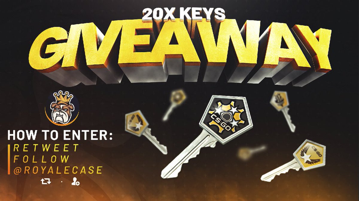 Royale's tweet image. 🔥20x Key Giveaway🔥

-Retweet
-Follow
-72 Hours

🔥Goodluck🔥