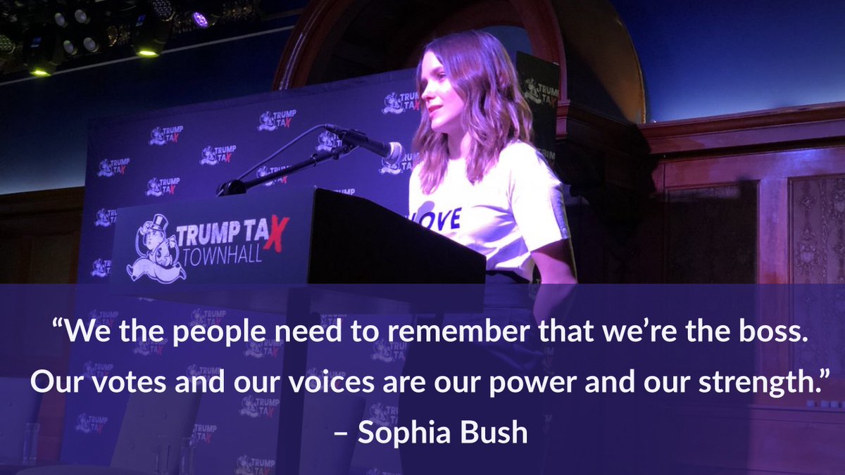 smrtgrls's tweet photo. #MondayMotivation from @SophiaBush at today's #TrumpTax Town Hall in LA! Hear her full speech via @taxmarch 👉 https://t.co/UUb1PGJTZ9 https://t.co/oYDNTBLTyC