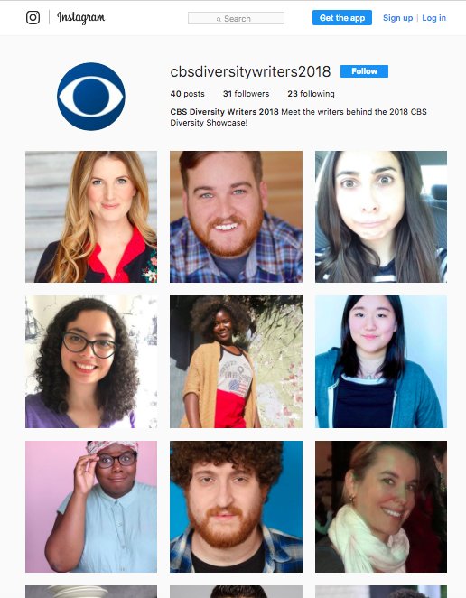 theSLAMblog's tweet photo. Meet some of the amazing writers I've had the absolute pleasure of working with the past four months. These are some of the funniest and most wonderful human beings and I cannot wait to see what's in store for this immensely talented group. #CBSShowcase18 https://t.co/eb8C3nicNQ https://t.co/7StDOv6daV