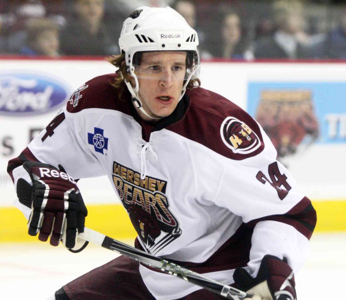 TheHersheyBears's tweet image. The entire Hershey Bears organization is deeply sadden to hear about the passing of former Bear Andrew Carroll. Our thoughts are with his family and friends.
